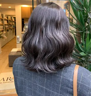 ミディアム カラー 🤍透明感/韓国風 🤍サクラギヒトミのヘアスタイル