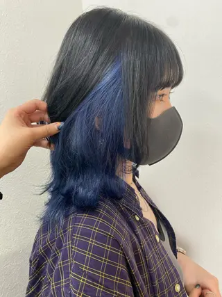 セミロング カラー 遠藤沙也加 /レイヤーカットのヘアスタイル