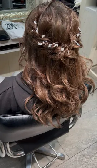 ロング 🤍韓国風ヘア 柴田真帆🤍のヘアスタイル