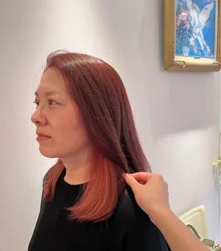 セミロング 𝒩𝑜𝓃𝑜 / lenahcARIAのヘアスタイル