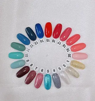 ネイル セプトアカデミー なかむらのネイルデザイン