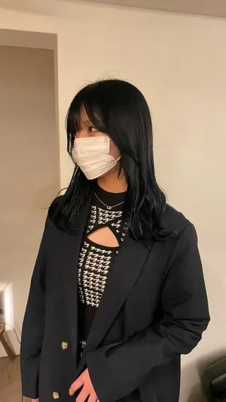 セミロング 原宿/ケパーマ 🧺ユウマのヘアスタイル