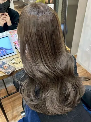 ロング カラー hayu ⭐︎のヘアスタイル