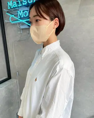 ショート 河原 亮のヘアスタイル