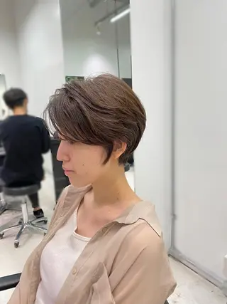 ショート カラー 似合わせ専門美容師 なかじまのヘアスタイル