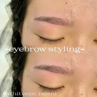 アイブロウ WHITE EYE 堺東/勇　のどかの眉毛・アイブロウイメージ