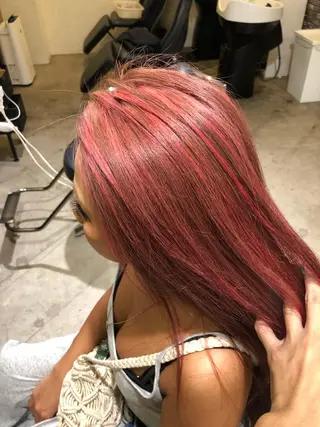 ロング カラー 舘野 太嘉宏のヘアスタイル