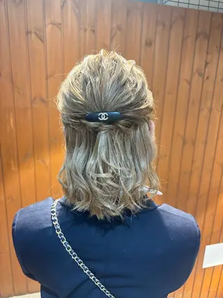 ヘアアレンジ りな/ボブ /ダブルカラーのヘアスタイル