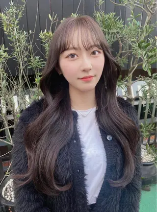 ロング 【艶ヘア】 どうまえのヘアスタイル