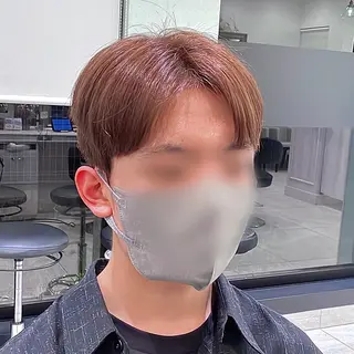 ショート カラー パーマ ヘアアレンジ メンズ パク・ボミン小野リエ 韓国ハーフ🦊のその他イメージ
