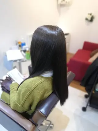ロング カラー 北林 弘展のヘアスタイル