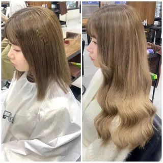 ロング カラー いろあそび所属・ショート/ウルフ カットモデル募集のヘアスタイル