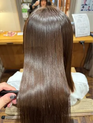 ロング 🎖️No1.高評価 ✨髪質改善/水素ケアのヘアスタイル