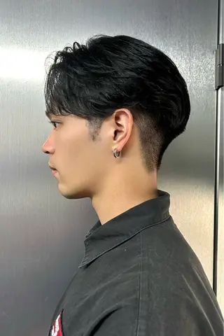 ショート カラー メンズ メンズスタイリスト 前田雄輝のヘアスタイル