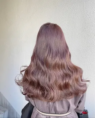 ロング カラー 🟦ニュアンス/メン ズパーマ横浜🟦のヘアスタイル