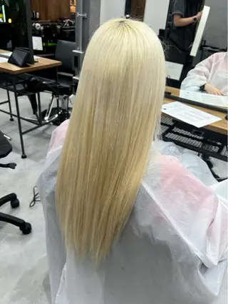 ロング カラー いろあそび所属・12月限定🉐カット モデル募集🉐のヘアスタイル