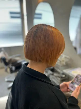ショート サワムラ ソナタのヘアスタイル