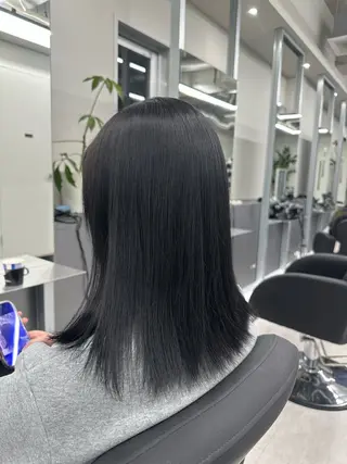 セミロング クラタタケアキ /透明感カラーのヘアスタイル