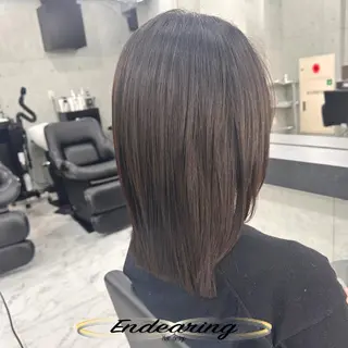 ミディアム Endearing 銀座/レイヤーカットのヘアスタイル