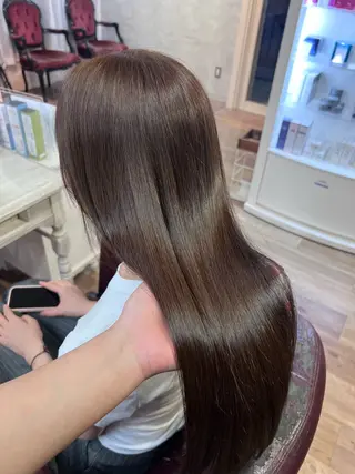 ロング カラー ⚡️ エマ🥑のヘアスタイル