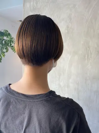 ショート カラー ヘアアレンジ stylist/蛯谷 珠里のヘアスタイル