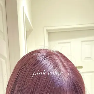 ミディアム カラー ハイトーンカラー/ 長さだし🐇きょうかのヘアスタイル