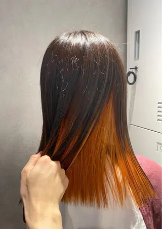 ミディアム カラー お洒落カジュアル🍃 まなとのヘアスタイル