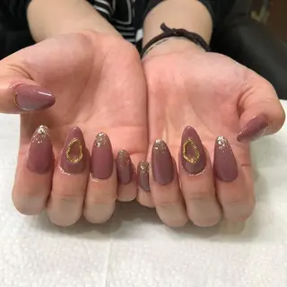 ミディアム ネイル 《LB》ラブリエ Nail&eyeのマツエク・マツパデザイン