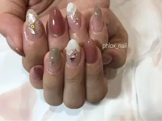 ネイル s/w ＿shokoのネイルデザイン