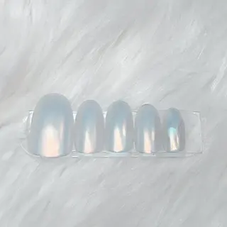 ネイル 💙🤍Tiary M🤍💙のネイルデザイン