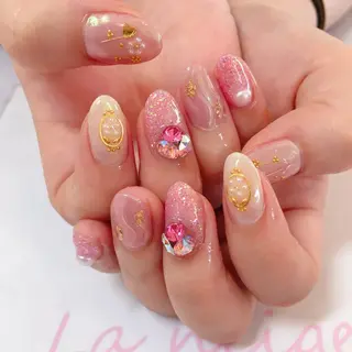 ネイル La neige* yuki 🥯🍑のネイルデザイン