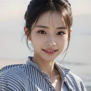 セミロング WINDbyCIEL所属・前髪顔周りカット専門 山﨑　歩のヘアスタイル