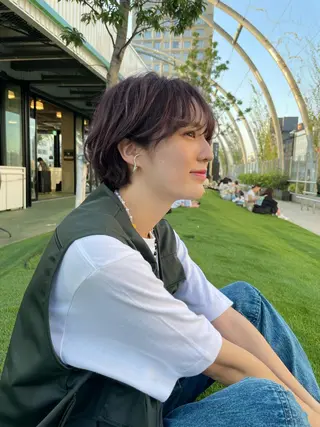 ショート sand  S Ginza所属・🌟sand🌟 丸山悠斗のヘアスタイル