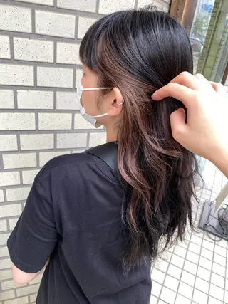 ロング 韓国風スタイル 🍓MIZUKI🍓のヘアスタイル