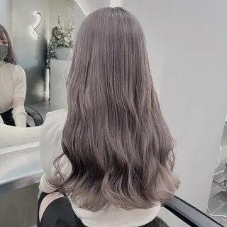 ロング カラー ☁️グレージュカラー TAKUYA☁️のヘアスタイル