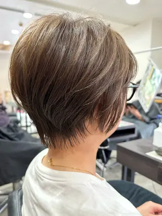 ショート 服部 楓のヘアスタイル