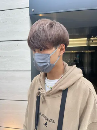 ショート カラー メンズ Peyp所属・早瀬 裕之のヘアスタイル