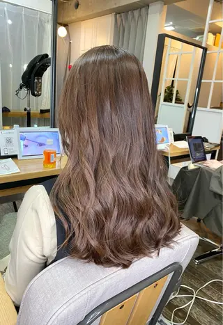 ロング カラー 統括マネージャー/ 髪のドクター/前原悟のヘアスタイル