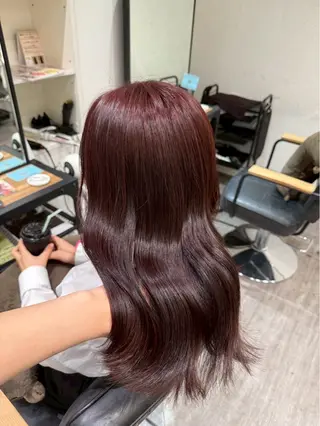 セミロング cocotte みづき/艶カラー🫧のヘアスタイル