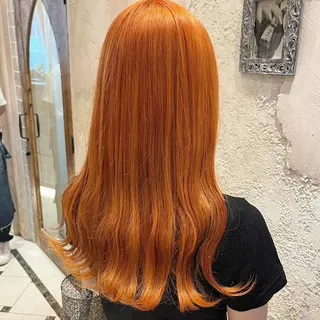 ロング 川井麻由🎀アイドル 量産🎀ピンクカラーのヘアスタイル