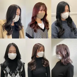 セミロング カラー メンズ特化 パーマ/オザワのヘアスタイル