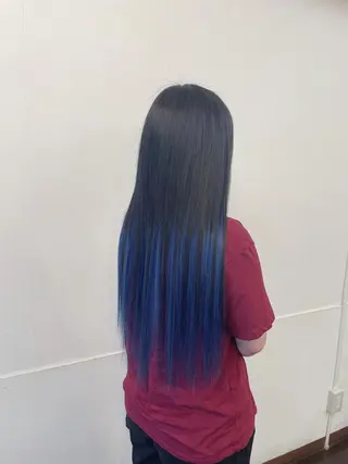 ロング インヘアー/美容院 /下伊福店/﨑山瑠依のヘアスタイル