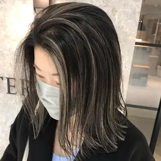 ミディアム カラー 天王寺の美容師 わだひろしのヘアスタイル