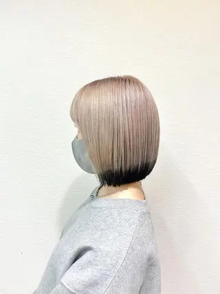 ショート カラー Stir Maison 大宮所属・ryuma/ボブ /透明感カラーのヘアスタイル