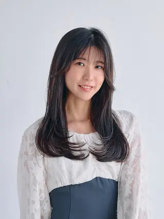 ロング 韓国レイヤー/ハイ トーン/優太のヘアスタイル