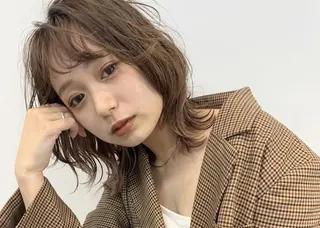 ミディアム カラー パーマ O/ODER (official)のヘアスタイル