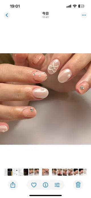 ネイル ballie／小野原 なつみのネイルデザイン