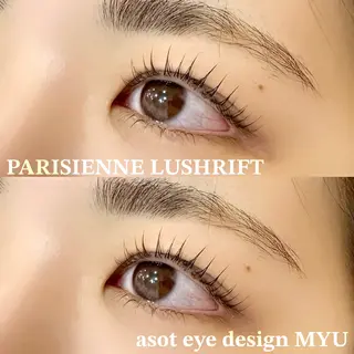 マツエク・マツパ MYU🩵 Mirajuのマツエク・マツパデザイン