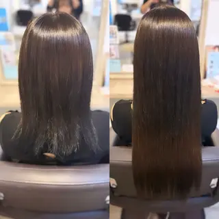 ミディアム LARME りほのヘアスタイル
