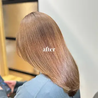 セミロング カラー HAIR SALON minamo所属・〔髪質改善特化型〕 小林優大のヘアスタイル